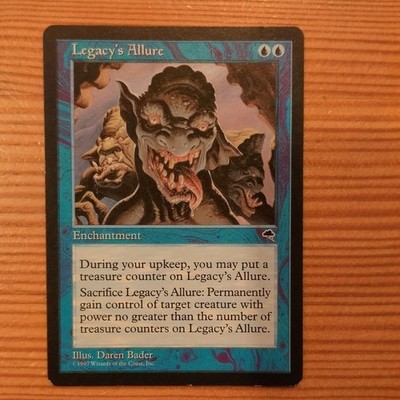 Wizards of the Coast Legacy's Allure Magic The Gathering Verzauberung Blau EN