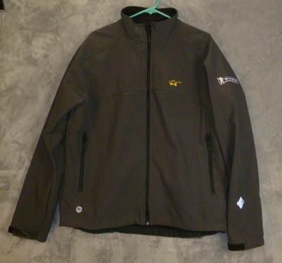 Stormtech Softshell Jacket Mens Size L Gray Full Zip Performance Workwear Coat
