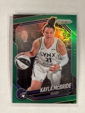 2025 Panini Prizm WNBA Kayla McBride #45 Green Prizm Minnesota Lynx