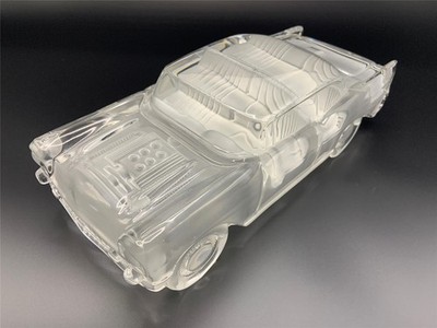 Vintage Hofbauer German 1957 Chevrolet Bel Air 24% Lead Crystal No Label 