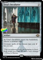 Urza's Incubator - Foil - Modern Horizons 3