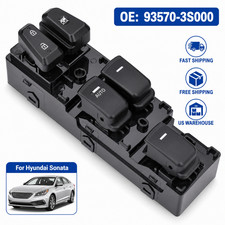 Front Left Driver Power Window Switch For Hyu...