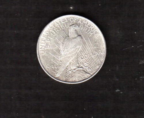 1922 U.S. Peace Dollar AU/Unc Ungraded