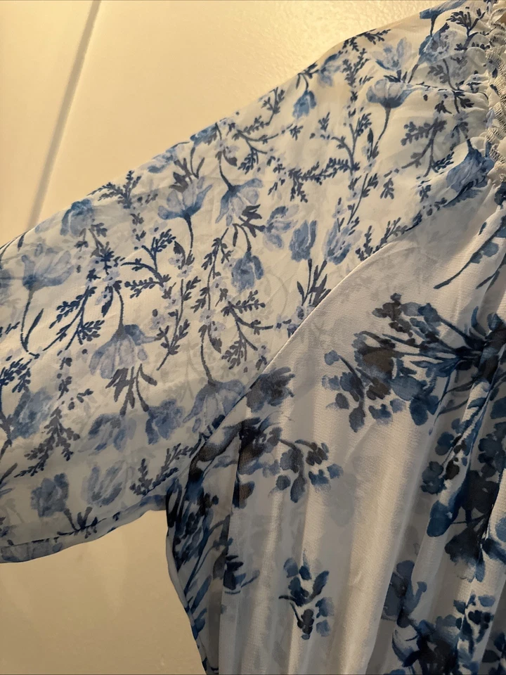 无花果层叠长裙女式 PL 码 — 第 4/4 张图片