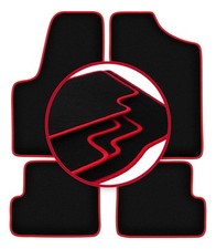 Autoteppiche Set 100% Passform für Fiat Seicento Bj. 1998-2010  4-tlg NEU 