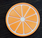 3-Piece Citrus Coaster Set – Colorful Fruit Slice Drink Mats for Home & Office