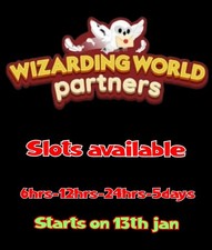 MOGO PARTNERS GO FULL CARRY SLOTS :-MONO POLY -GO WIZARDING WORLD PARTNERS EVENT