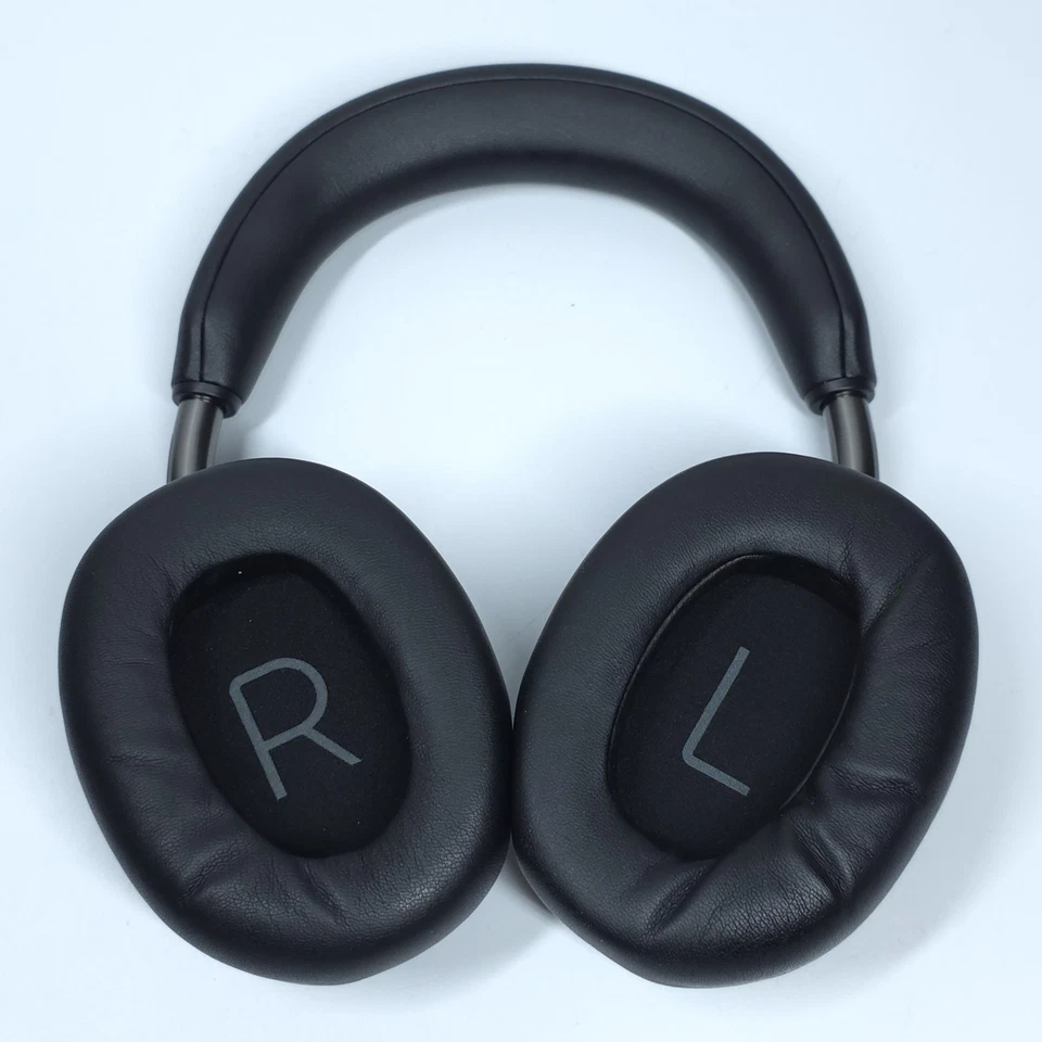 Sharper Image Soundhaven ANC • Over-Ear Wireless Headphones Black w/ Case - Image 3 of 4