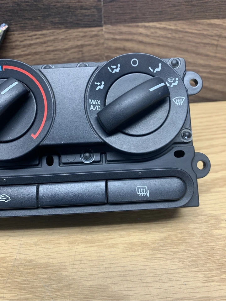 04-08 Ford F-150 Manual Heater AC Temperature Climate Control Module Panel OEM - Image 4 of 4