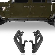 Running Boards Nerf Bar Side Steps Tube Rock Sliders For Jeep Gladiator Jt 20-26