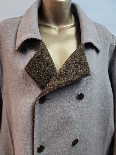 J. Jill XL Reversible Alpaca Jacket Blue/Gray LNC - Picture 6 of 12