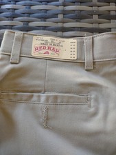 Red Kap Industrial Cargo Shorts Khaki PT66 Size 38x10
