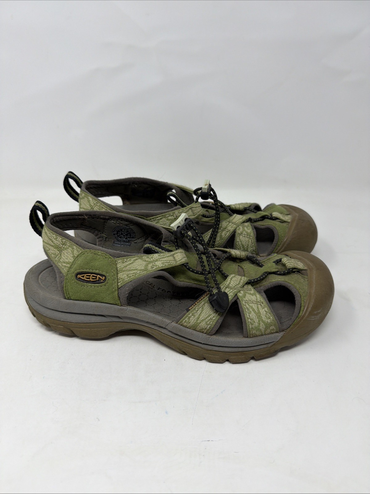 Keen Venice H2 Hiking Sandals Women’s 8.5 Green Outdoor Water Shoes Athletic
