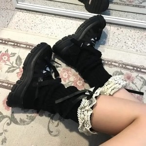 Black Lace Leg Warmers New Unworn