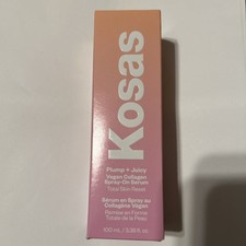 Kosas Plump + Juicy Vegan Collagen + Spray-On Serum 3.38 Fl oz/100ml  Sealed