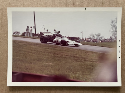 Vintage 1973 MID-OHIO SCCA L&M F5000 Race Car #21 Gordon Smiley Color Photo #17