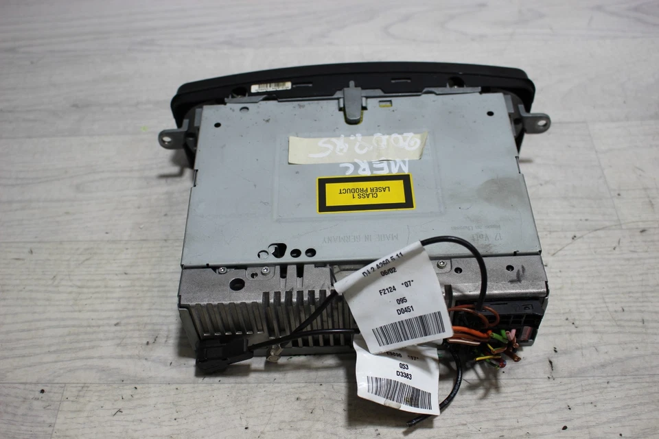 Radio Autoradio 2038201786 / BE6021 Mercedes Benz W203 CL Bj,02 - Bild 4 von 4