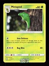 Pokemon Metapod 2/149 LP SM Base Set