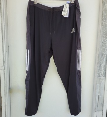 NWT Adidas GT8937 Own The Run Astro Knit Aeroready Black Grey Running Pant 2XL