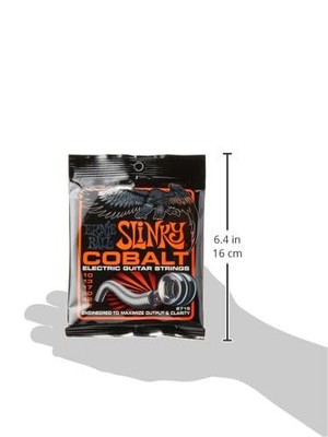 Ernie Ball Slinky Cobalt E-Gitarrensaiten 10-52 Skinny Top Heavy Bottom