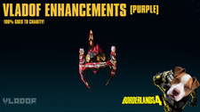 LVL 60 Borderlands 4 - Mejoras VLADOF PÚRPURA - TÚ ELIGES - ¡100% CARIDAD!