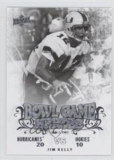 2011 Upper Deck College Football Legends Bowl Game Heroes Jim Kelly HOF 0a1