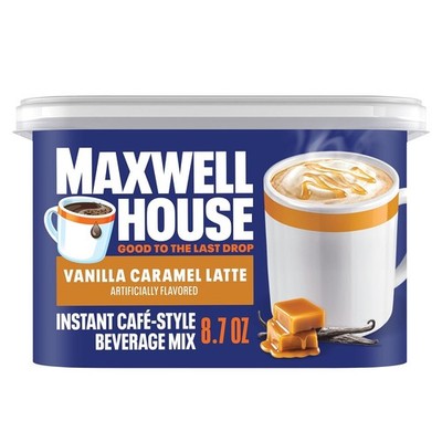 Kosher Vanilla Caramel Latte Instant Coffee, 8.7 oz - Perfect for Coffee Lovers