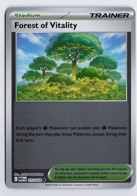 Forest of Vitality - MEG #117/132 ME01: Mega Evolution Reverse Holofoil NM