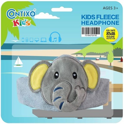Contixo H1ELEPHANT Kids Fleece Headphones 85dB Volume Limit