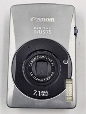 Canon IXUS 75 7.1 MP Digital Camera Silver - Working