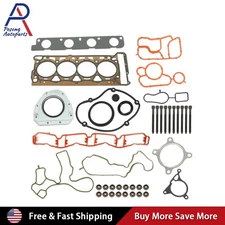 For VW GTI Tiguan AUDI A4 Q5 Engine Cylinder Head Gasket Seal Bolts Set Kit
