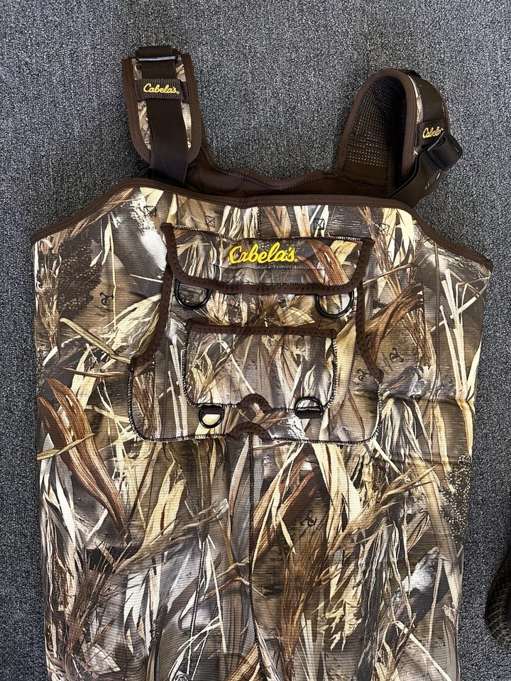 New Cabela's Men's SuperMag Chest Wader DRT Camo Size 12 Regular 1600g - Image 2 of 4