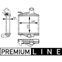 LadeluftküHler Mahle CI 88 000P FüR Mercedes-Benz Vito V