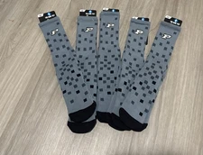 5 Pair Of Purdue Bare Feet Socks Size Large 10-13  Men’s