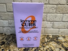 Lemme CURB Glucose And Cravings Support 60 Vegan Capsules Exp 06/2026 New Sealed