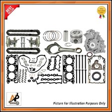 Kit de piezas de reconstrucción de motor para LAND ROVER 3.0 306DT + Kit de cadena de distribución FW9Q6K108AA