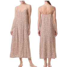 Splendid Print Maxi Chemise Nightdress Nightgown Size XL