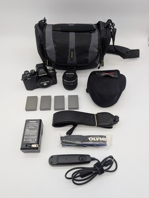 Olympus OM-D E-M10 Mark II Mirrorless Digital Camera 16MP with Accessories 128GB