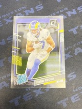 2023 Clearly Donruss Puka Nacua Rated Rookie #96 Rams