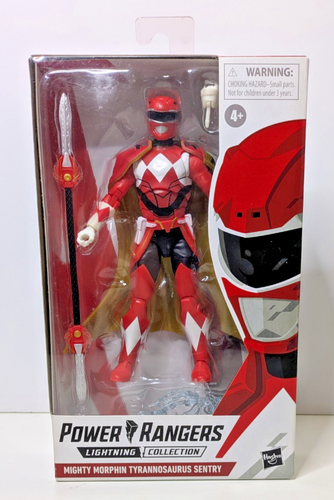 Power Rangers Tyrannosaurus Sentry Red Ranger Lightning Collection Figur Neu