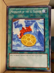 Medallion of the Ice Barrier - STBL-EN054 - Common - 1st Edition