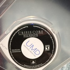 Square Enix Crisis Core: Final Fantasy VII Sony PSP UMD RPG T 2007 Manual