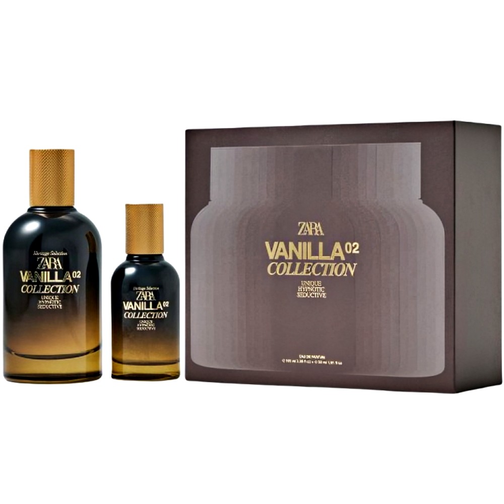 Zara Vanilla Collection 02 Perfume Set for Men EDP 100 + 30ml (3.4