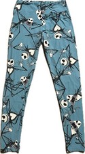 LuLaRoe Women s One Size Blue Nightmare Before Christmas Ankle Leggings