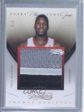 2013 Timeless Treasures Every Player Game Jerseys Prime 3/5 Thomas Robinson 2b6