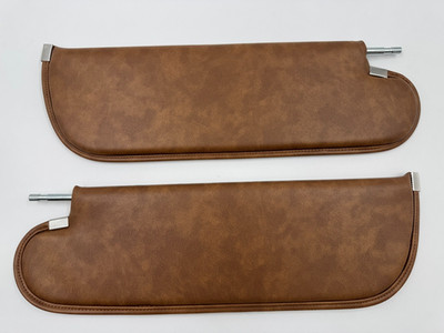 Saddle Brown TAN Sunvisor Set for 1964-1967 Oldsmobile 442