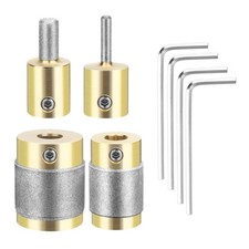 4PCS Diamond Bits for Stained Glass Grinder, Maintenance Replacement Parts Set