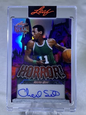 2025 Leaf Metal Halloween Charlie Scott Auto #1/1