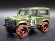 1984-1990 LAND ROVER DEFENDER 90 GREEN 1/64 SCALE COLLECTIBLE DIECAST MODEL CAR