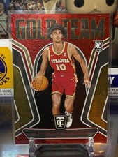 2024-25 Panini Totally Certified - Gold Team Zaccharie Risacher #24 Mirror #/99